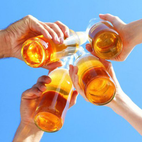 Photo of several glasses of beer