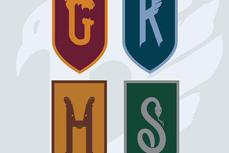 Hogwart House banners