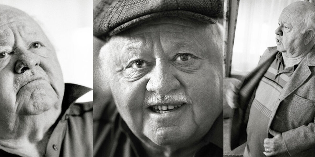 Three black and white portraits of Mickey Rooney