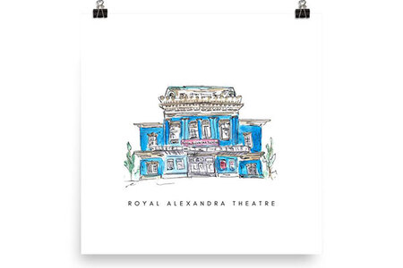 Illustration of the four Mirvish owned Theatres