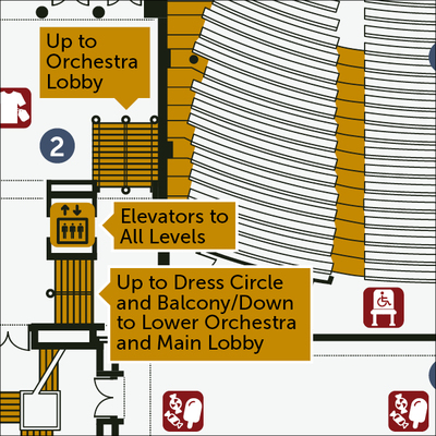 Venue access guides and maps