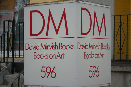 David Mirvish Books signage