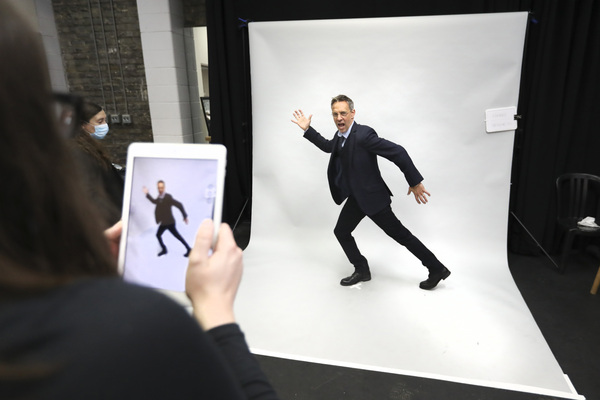 Trevor White (Harry Potter) having fun during final costume fittings