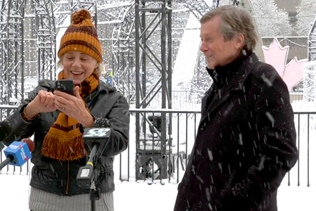 Mayor John Tory & Fiona Reid