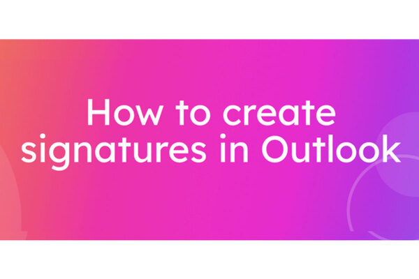 MS Outlook Exchange - Signatures