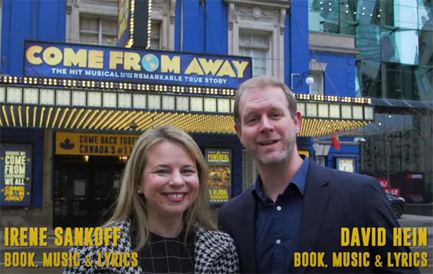 Come From Away reopens in Toronto