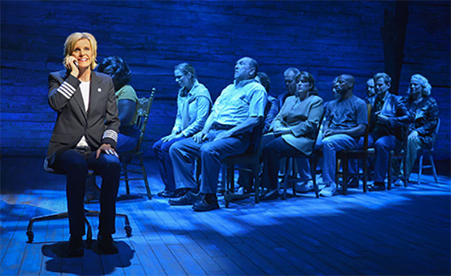 Jenn Colella and cast perform in come from away