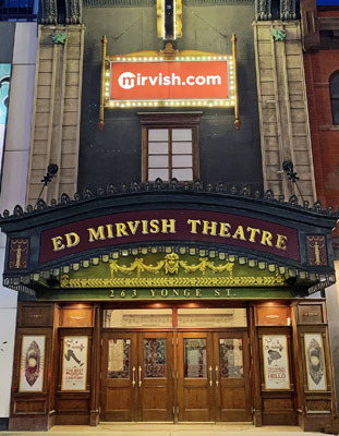 ed mirvish theatre entrance