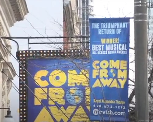 Come From Away is back in Toronto