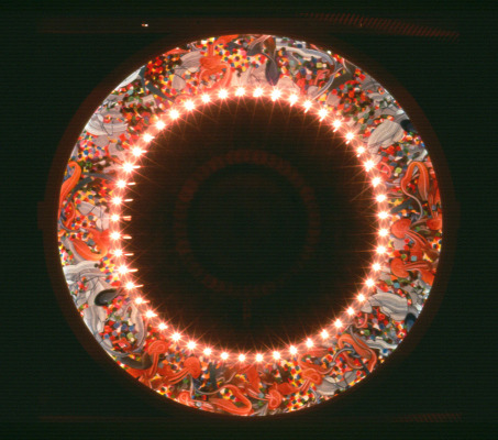 The dome in the ceiling of the Princess of Wales