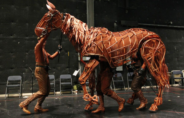 War Horse - man with horse