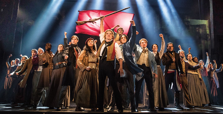 iconic one day more scene from les miserables
