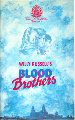 willie russell's blood brothers artwork