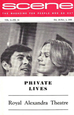 private lives cover of scene magazine