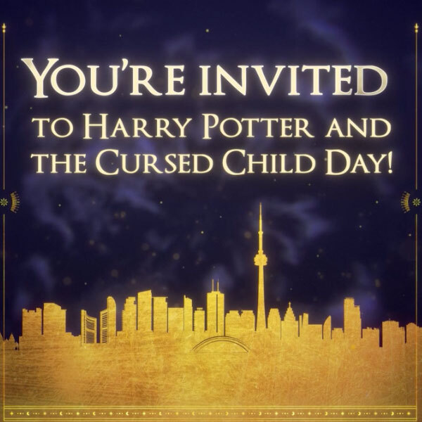 You're invited to Harry Potter and the Cursed Child Day
