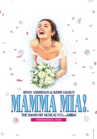 Mamma Mia! Artwork Girl in wedding dress
