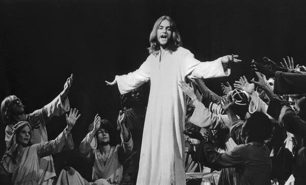 Jeff Fenholt in the Broadway production